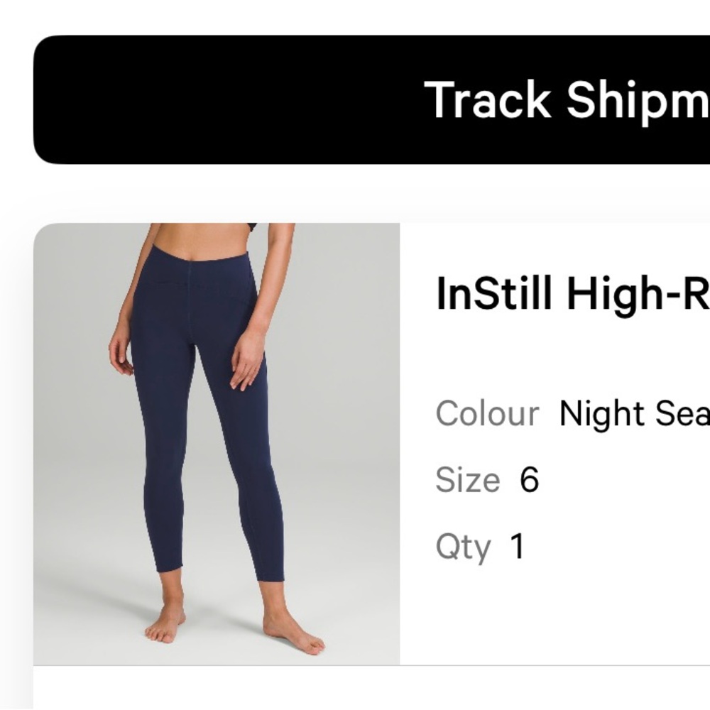 InStill High-Rise Leggings in Navy